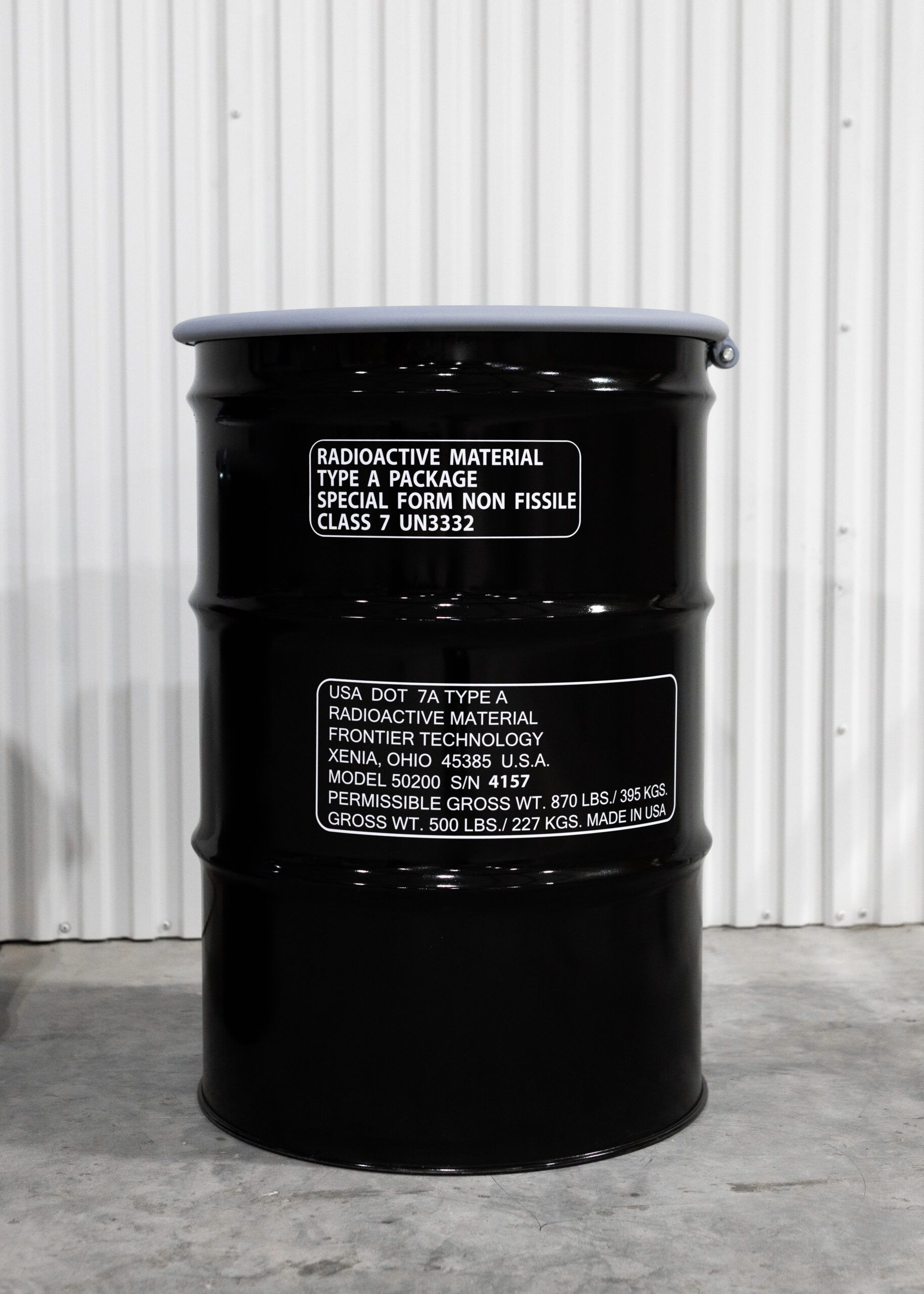 Standard Neutron Source Model 10 Model 50200 Type-A Shipping Container