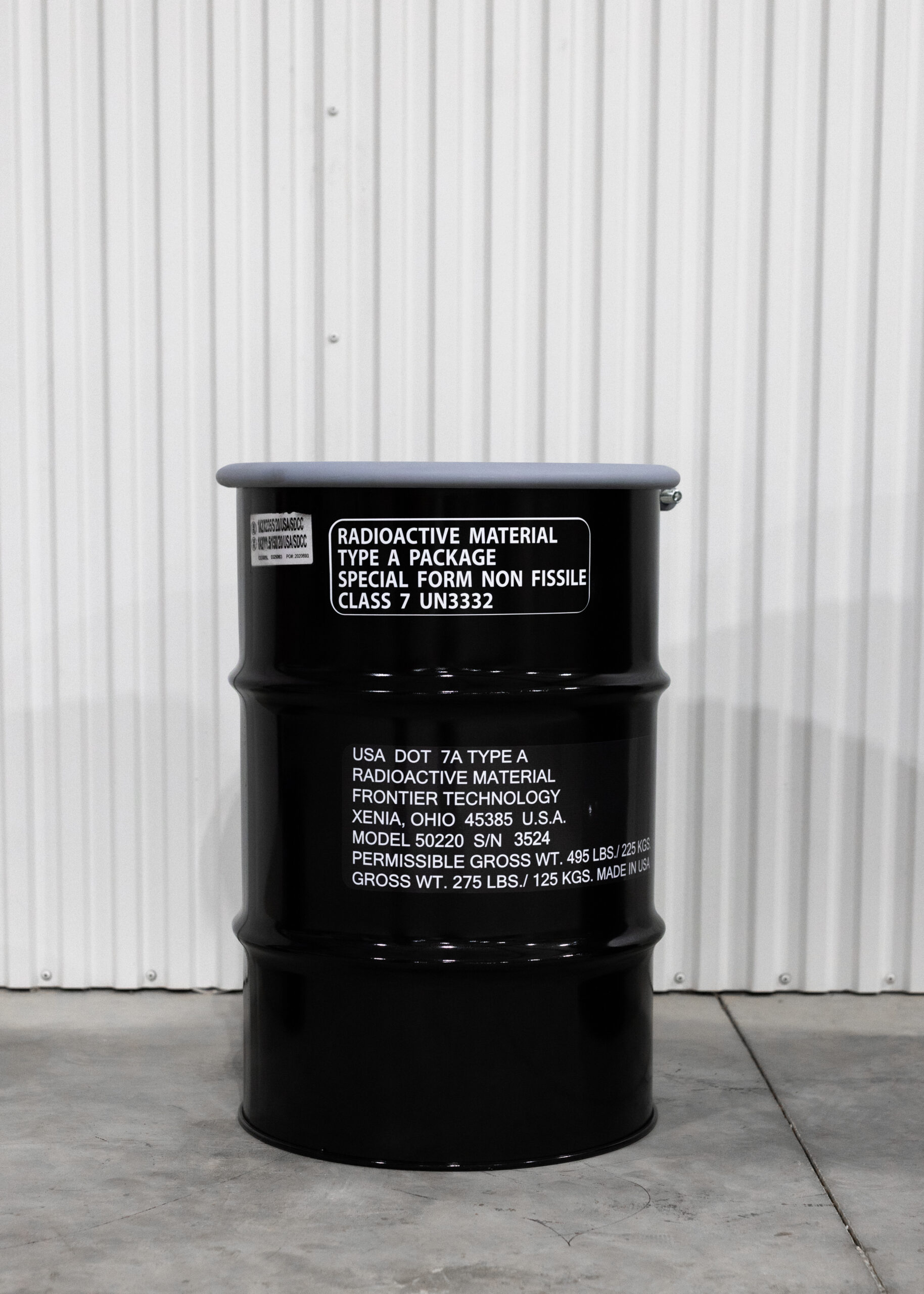 Standard Neutron Source Model 10 Model 50220 Type-A Shipping Container