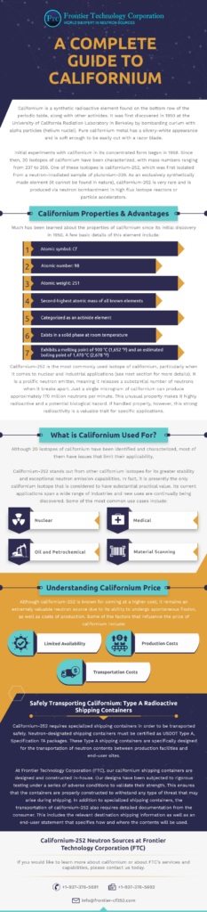 A Complete Guide to Californium